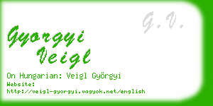 gyorgyi veigl business card